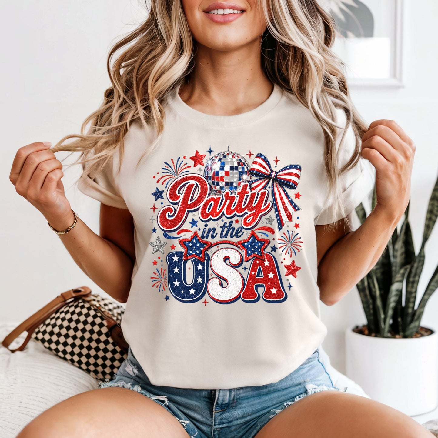 Party In The USA Comfort Colors Tee