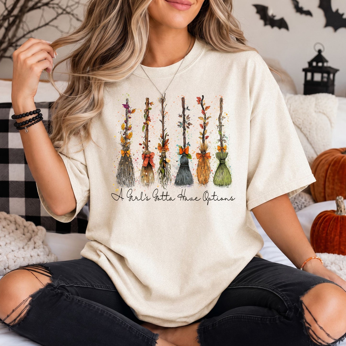 A Girl's Gotta Have Options Comfort Colors Tee or Sweatshirt