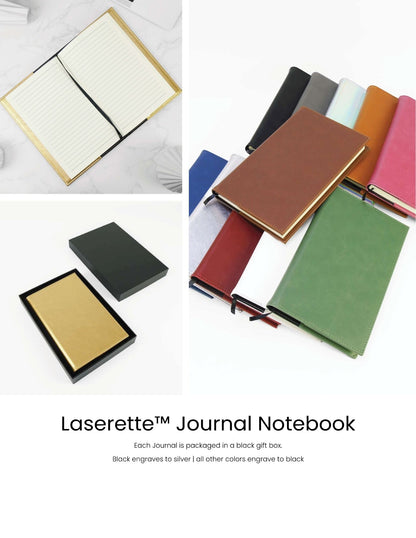 Vegan Leatherette Journal - Every Dream Begins With A Wish