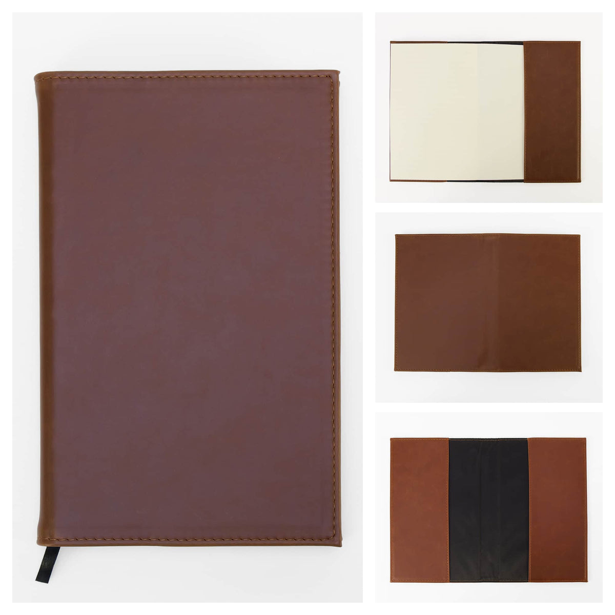 Vegan Leatherette Journal - Every Dream Begins With A Wish