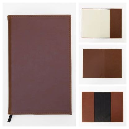 Vegan Leatherette Journal - Every Dream Begins With A Wish