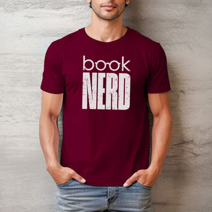 Book Nerd – Bella Canvas 3001 Men's Relaxed Fitted Tee