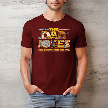 The Dad Jokes Are Strong With This One – Bella Canvas Relaxed 3001 Men's Tee