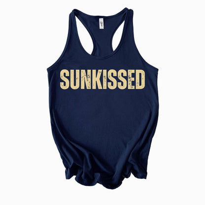 SUNKISSED Ladies Racerback Tank – Next Level 1553