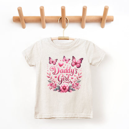 Daddy's Girl Toddler T-Shirt | Rabbit Skins 3321 | DTF Print