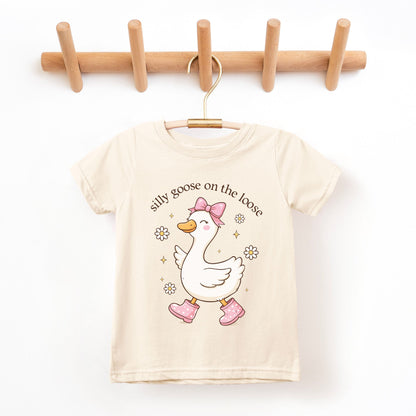 Silly Goose on the Loose Toddler T-Shirt | Rabbit Skins 3321 | DTF Print