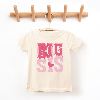 Big Sis Toddler T-Shirt | Rabbit Skins 3321 | DTF Print