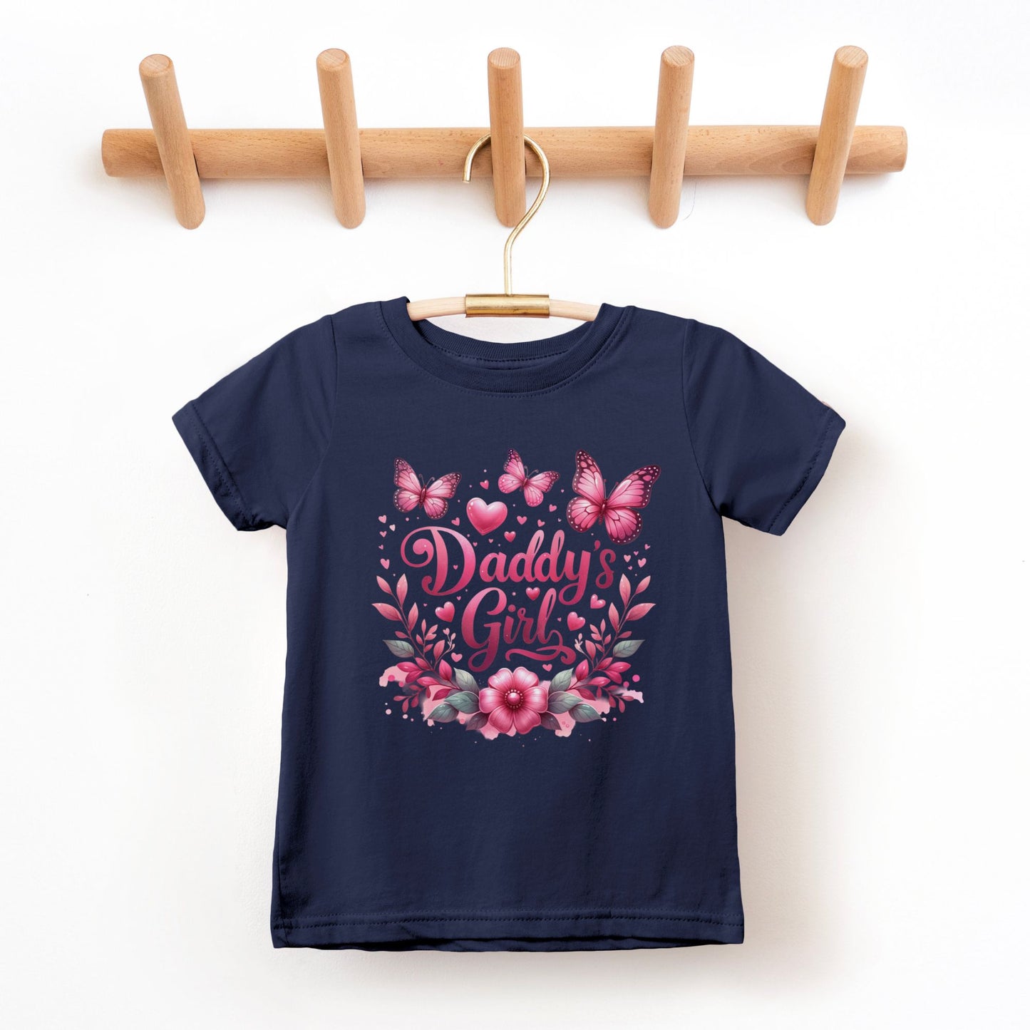 Daddy's Girl Toddler T-Shirt | Rabbit Skins 3321 | DTF Print