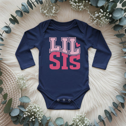 Lil Sis Baby Onesie | Rabbit Skins 4424 | DTF Print