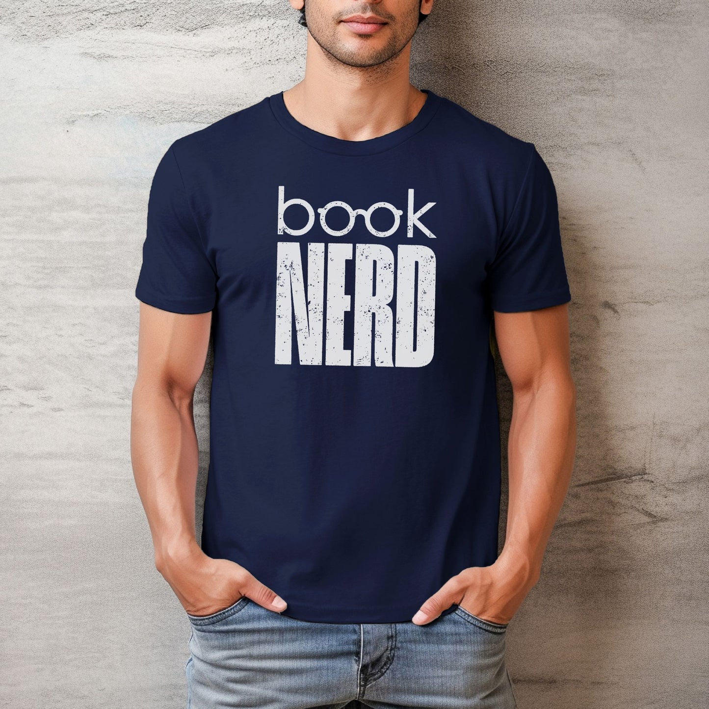 Book Nerd – Bella Canvas 3001 Men's Relaxed Fitted Tee