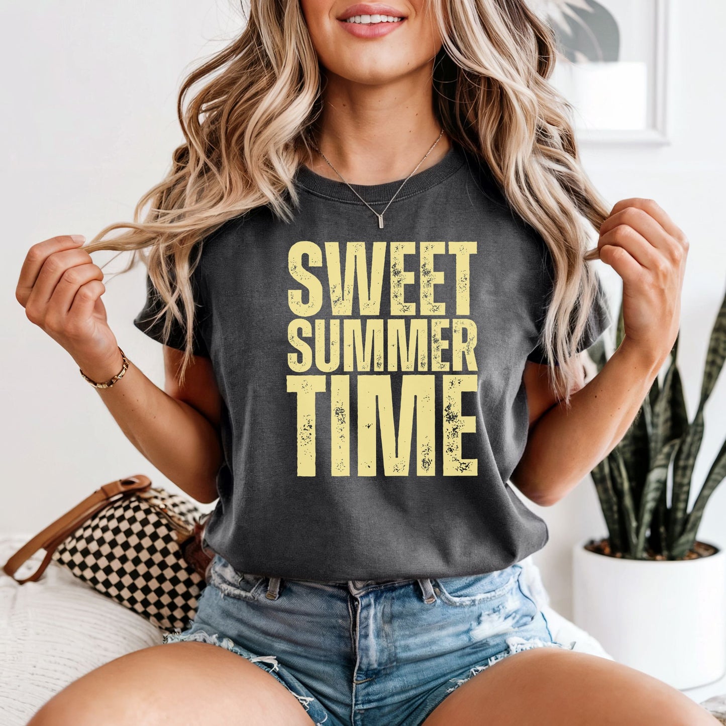 SWEET SUMMER TIME – Comfort Colors 1717 Vintage Heavyweight Unisex Tee