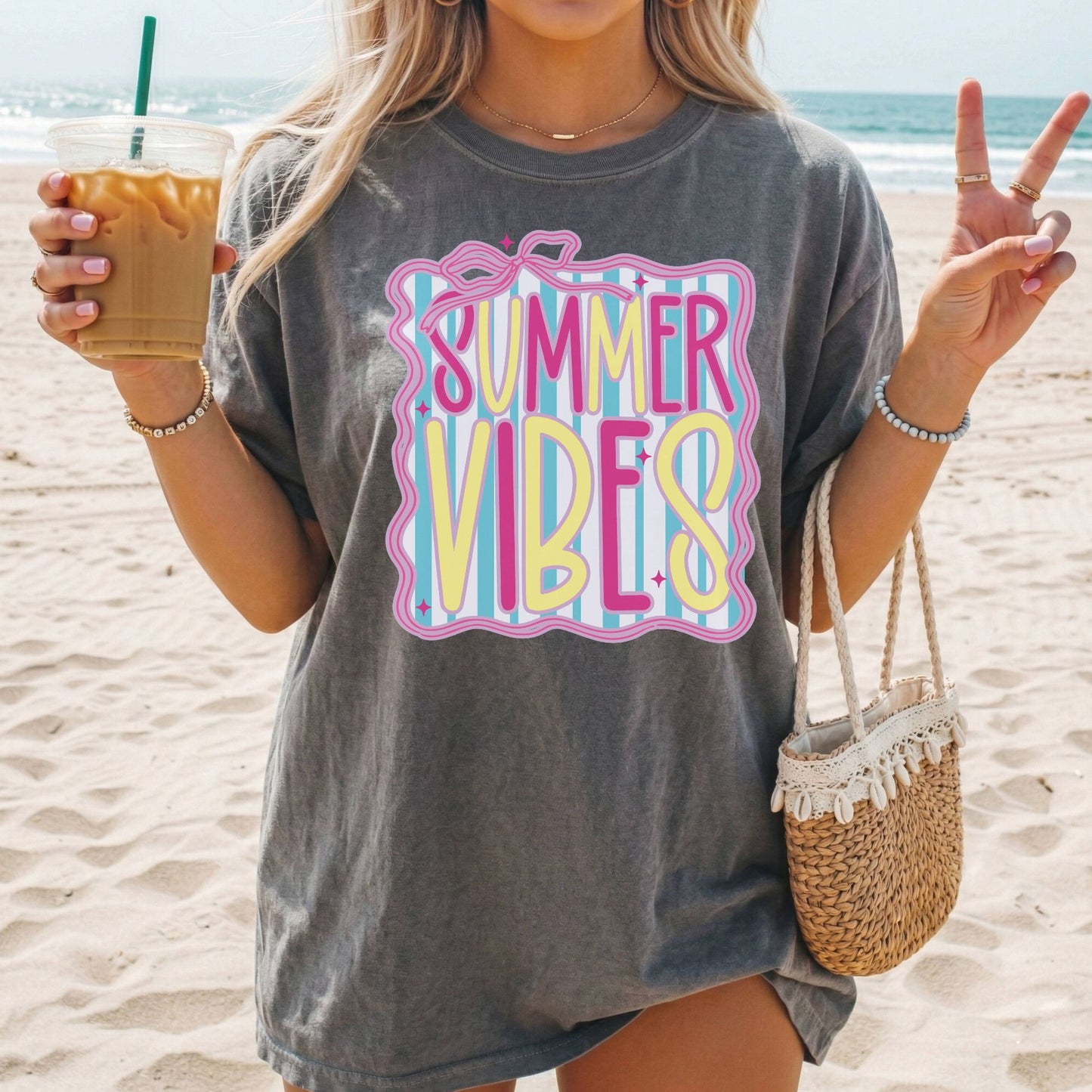 Summer Vibes Comfort Colors Tee