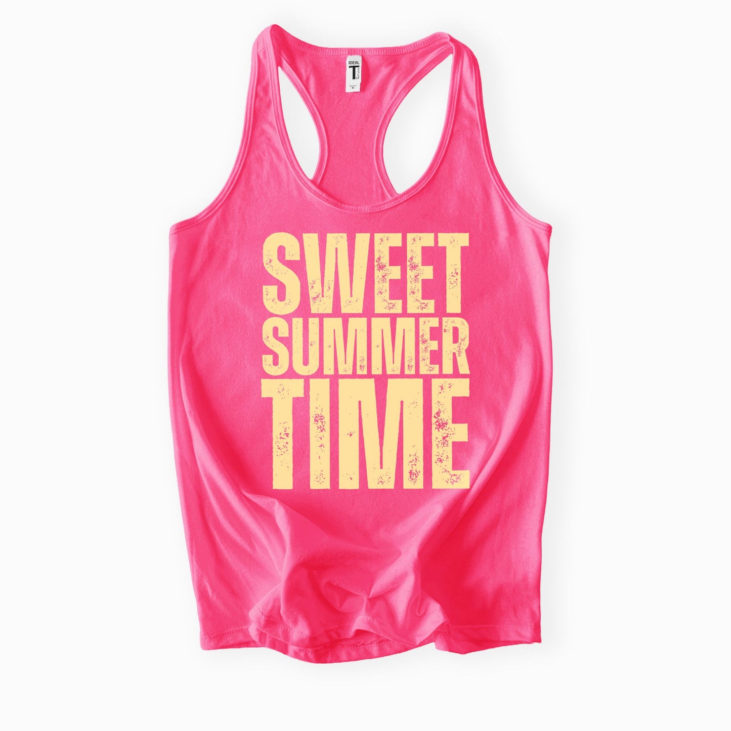 Sweet Summer Time Ladies Racerback Tank – Next Level 1553