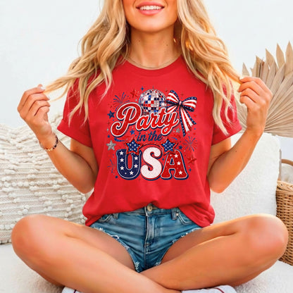 Party In The USA Bella Canvas Tee
