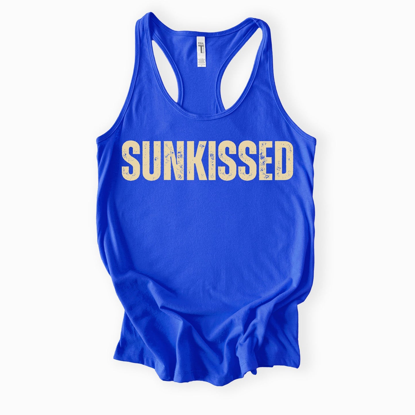 SUNKISSED Ladies Racerback Tank – Next Level 1553