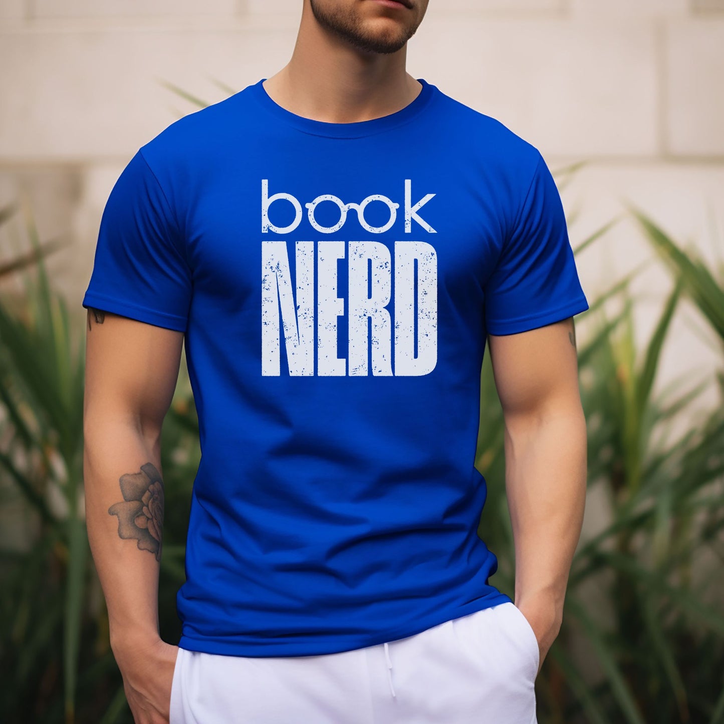 Book Nerd – Bella Canvas 3001 Men's Relaxed Fitted Tee