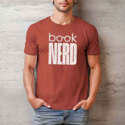 Book Nerd – Bella Canvas 3001 Men's Relaxed Fitted Tee