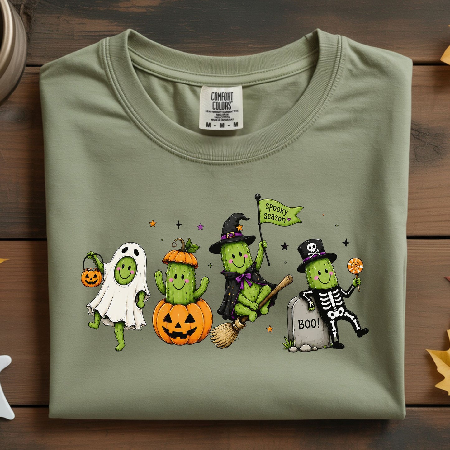 Halloween Pickle Doodles Comfort Colors Tee – Peanut Bubba Print Shop