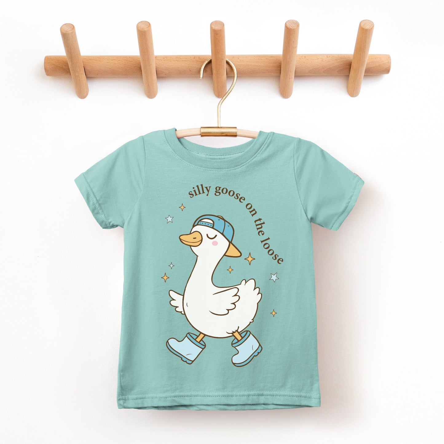 Silly Goose on the Loose Toddler T-Shirt | Rabbit Skins 3321 | DTF Print