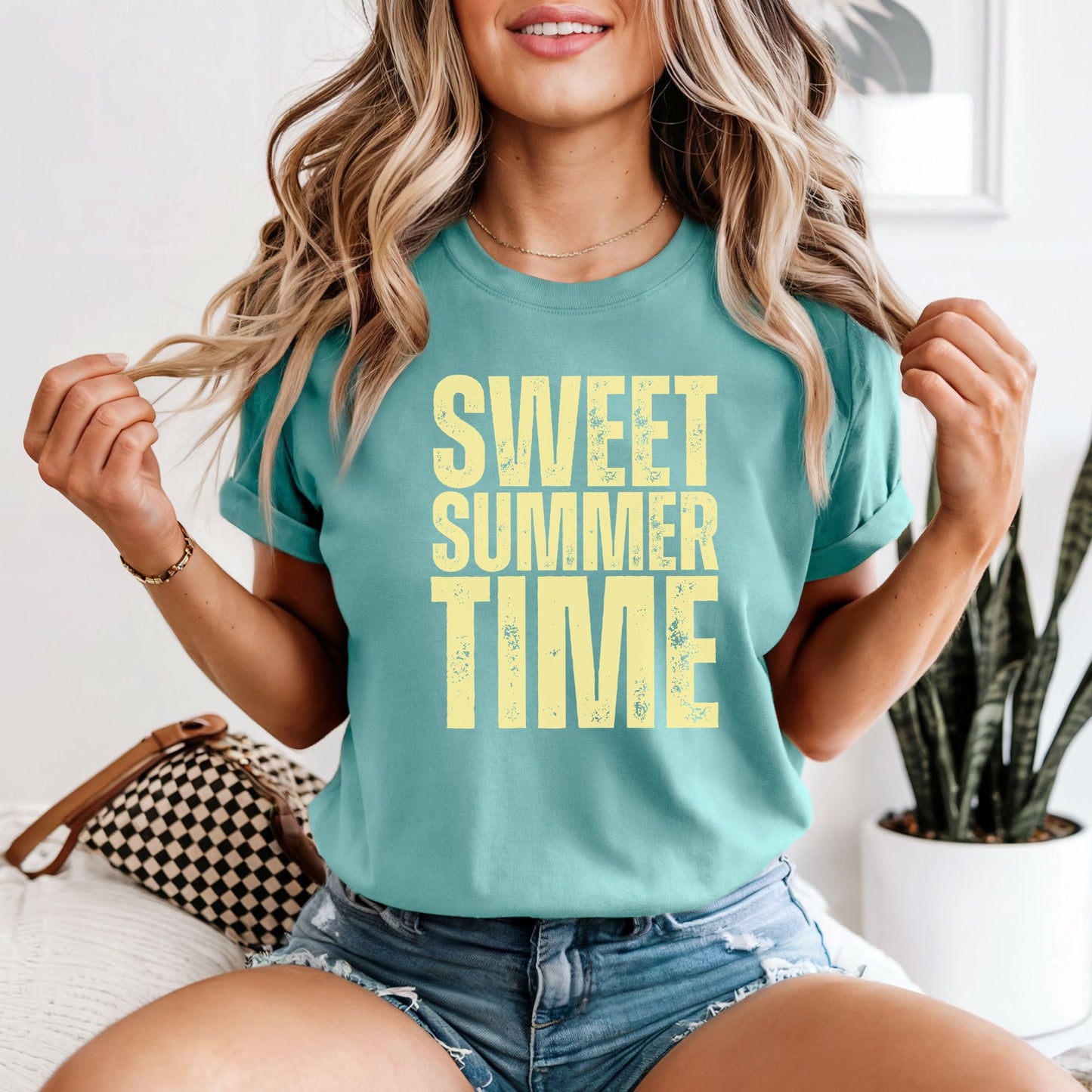SWEET SUMMER TIME – Comfort Colors 1717 Vintage Heavyweight Unisex Tee