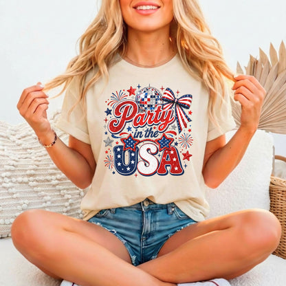 Party In The USA Bella Canvas Tee