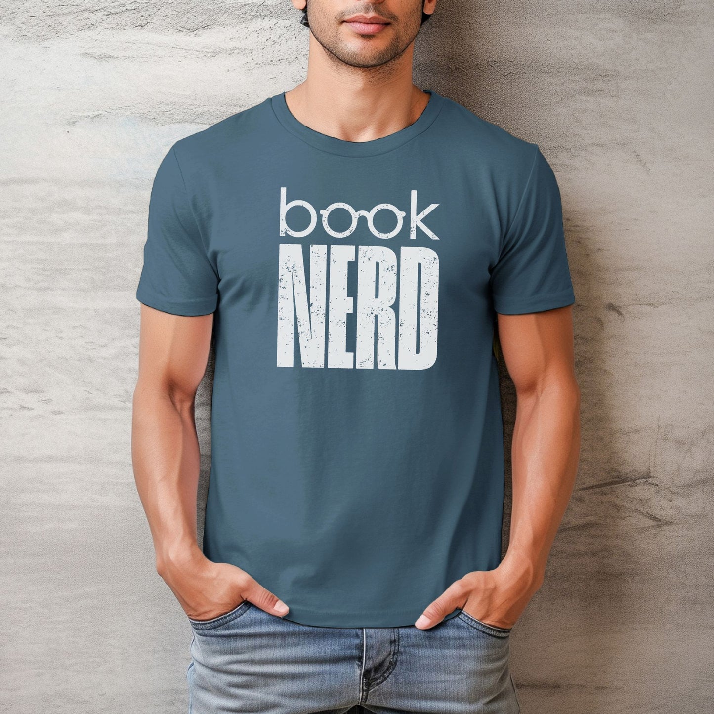 Book Nerd – Bella Canvas 3001 Men's Relaxed Fitted Tee