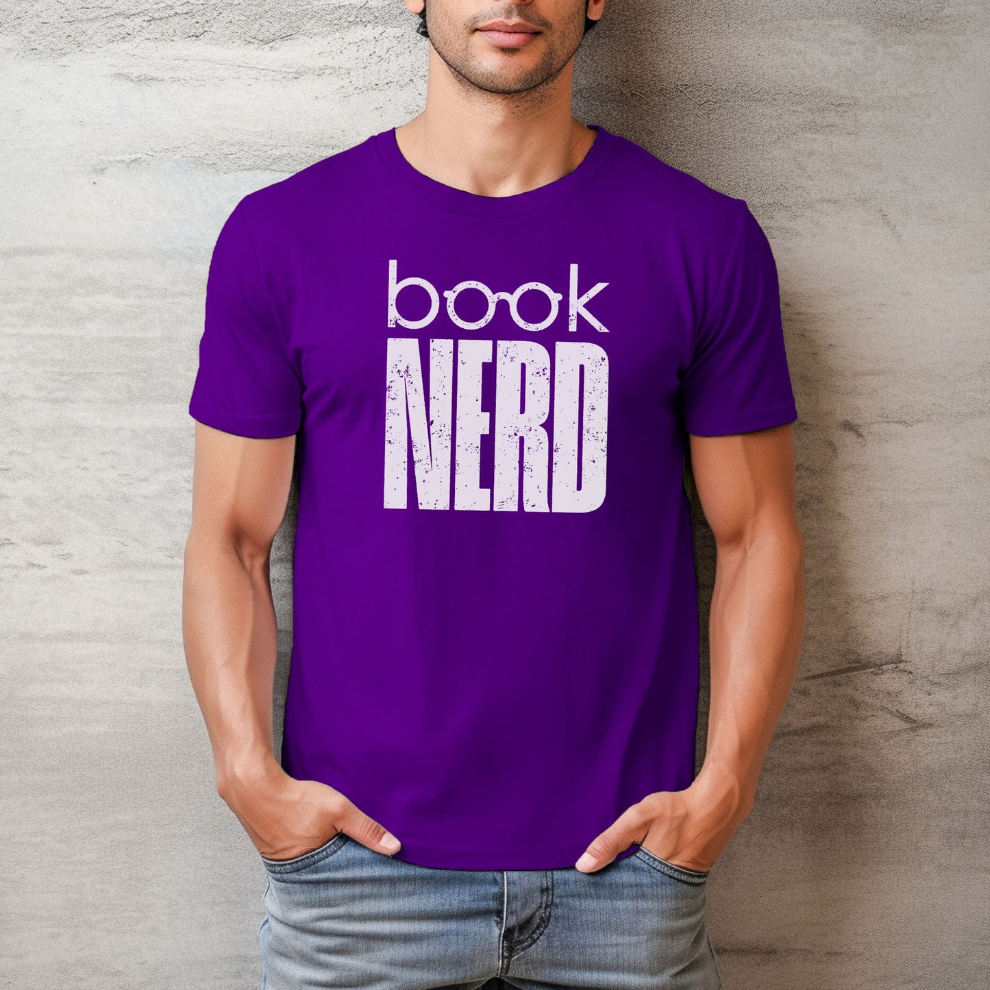Book Nerd – Bella Canvas 3001 Men's Relaxed Fitted Tee