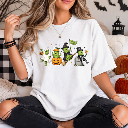 Halloween Pickle Doodles Comfort Colors Tee – Peanut Bubba Print Shop