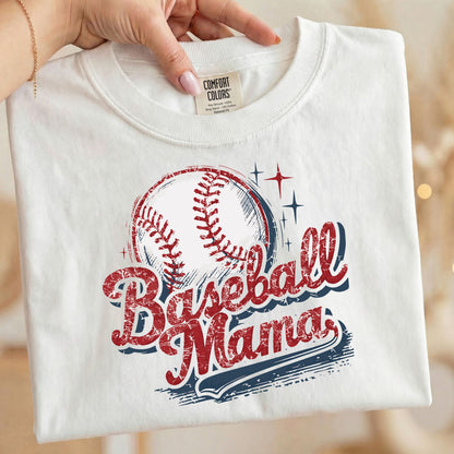 Baseball Mama Comfort Colors Tee