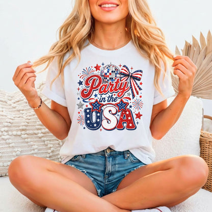 Party In The USA Bella Canvas Tee